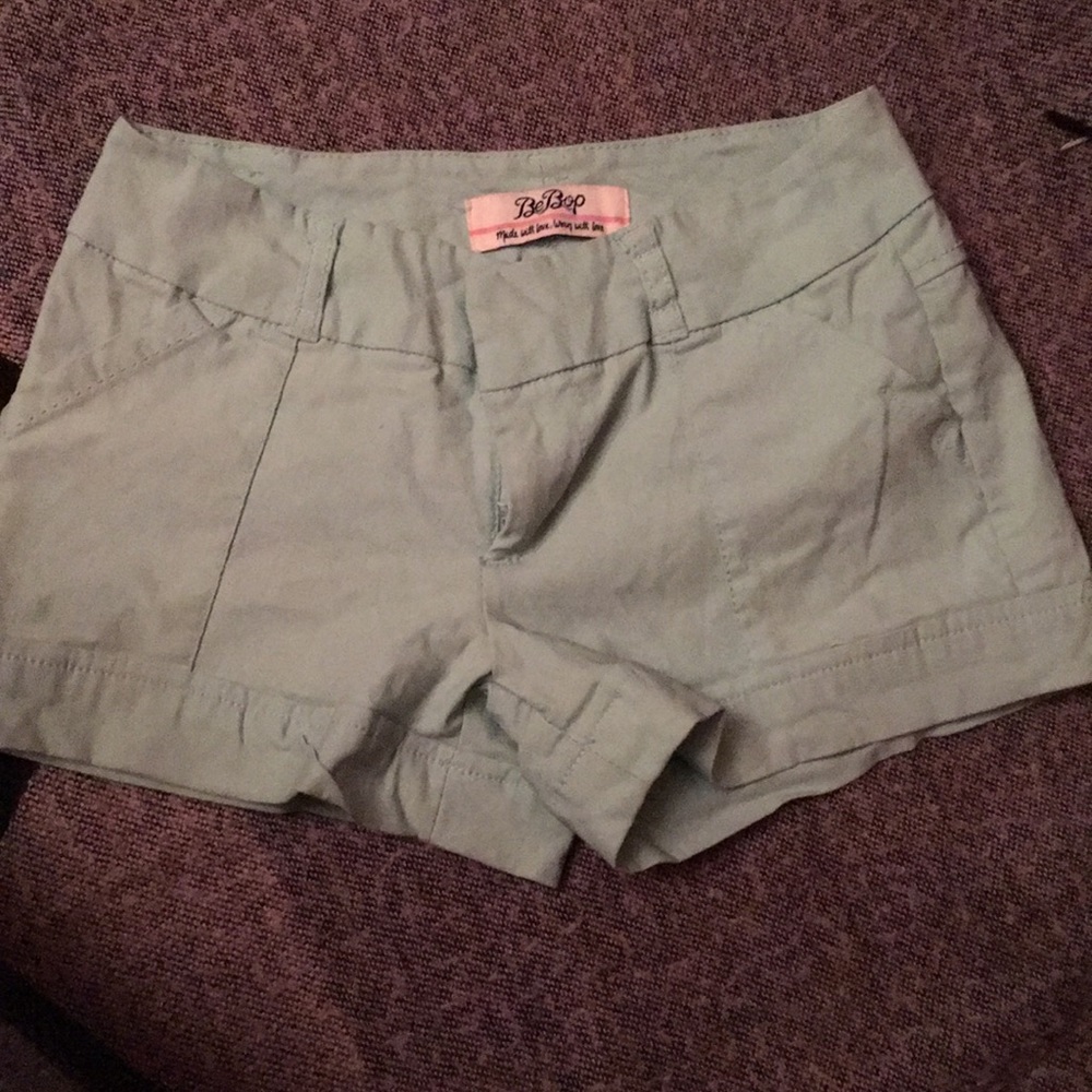 Mint bebop dress shorts